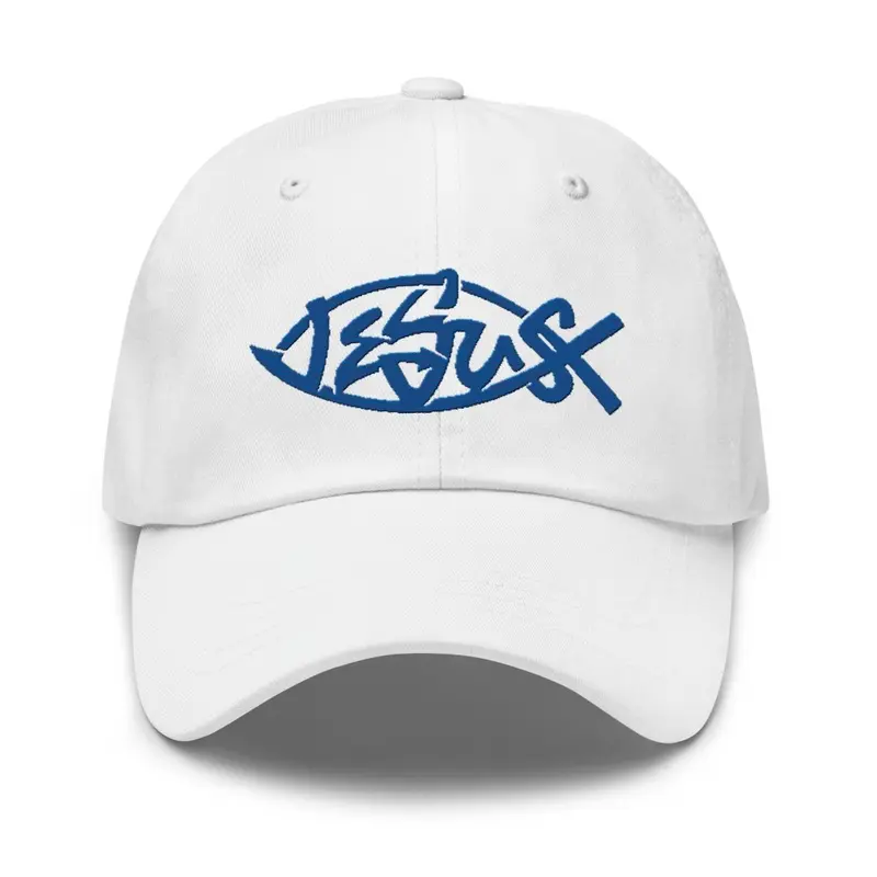 Jesus Fish Dad Cap